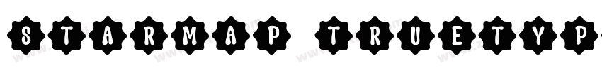 starmap truetype字体转换